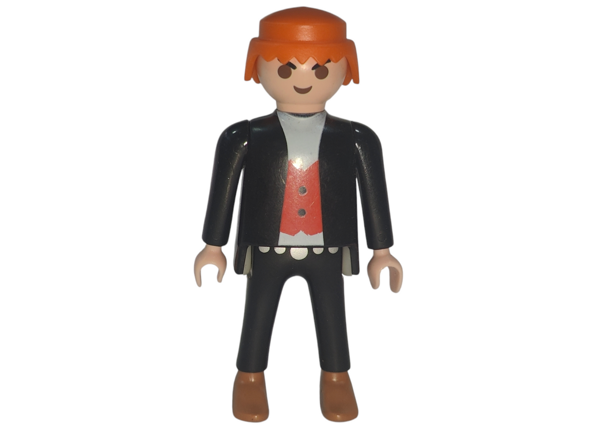 Figurines Playmobil Western Occasion - Cowboy, Bandit, Chercheur D'or, Trappeur