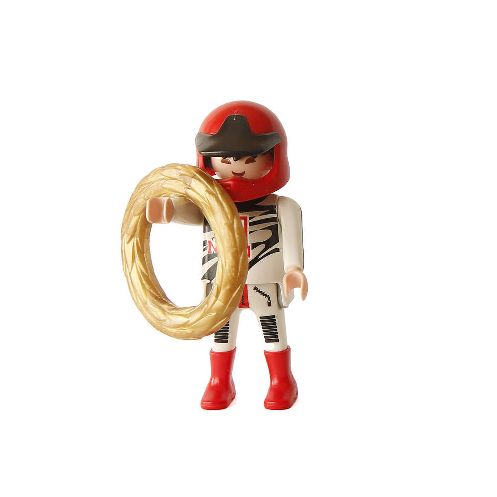 Playmobil 6840 Series 10 Motorcycle Racing Champion Bike Racer