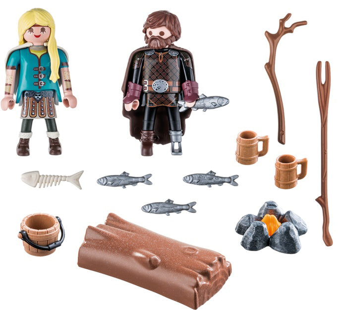 Playmobil 70040 Hiccup and Astrid DreamWorks Dragons