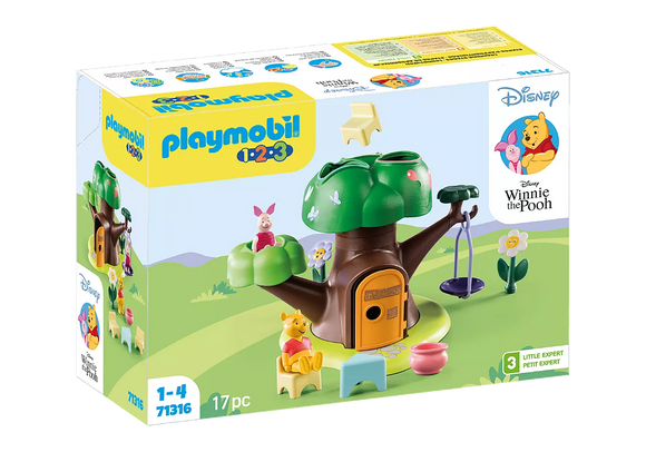 Playmobil 71316 Winnie's & Piglet's Tree House - Disney - 1.2.3