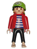 Playmobil 30 00 9573 Pirate Rico, red jacket, bare feet - Fun Park Model
