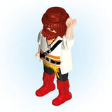 Playmobil 30 00 5413 Pirate, brown hair and beard, white shirt, red boots 6163, 70151