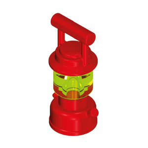Playmobil 30 02 8560 Red and Clear yellow Modern lantern