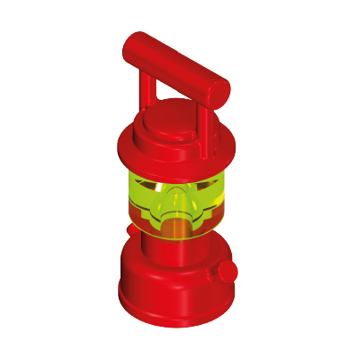 Playmobil 30 02 8560 Red and Clear yellow Modern lantern
