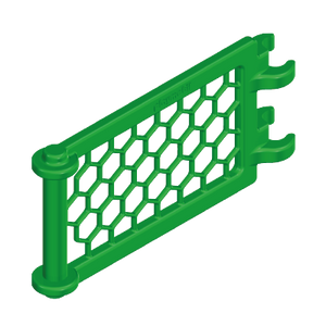 Playmobil 30 06 9192 Green low side Fence, hexagonal grid, clips together 9275 9276