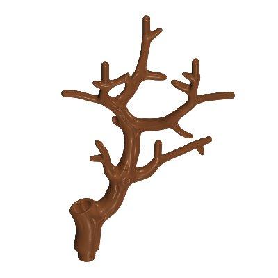 Playmobil 30 20 7490 Dark Brown Tree branch, forks at bottom