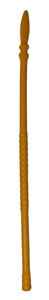 Playmobil 30 22 4250 Yellow tan Spear, wrapped grips at middle and bottom, notch at top