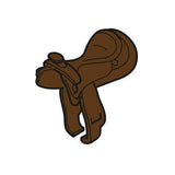 Playmobil 30 24 4792 dark brown Horse saddle, western, 2011-style