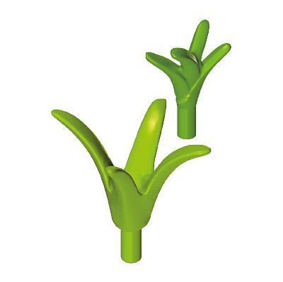 Playmobil 30 60 6610 linden green Leaf frond, top and bottom