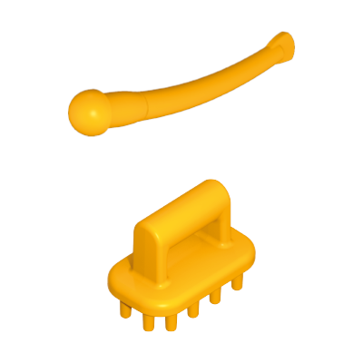 Playmobil 30 61 1582 Yellow Horse pony Riding crop and curry comb 70515, 70523