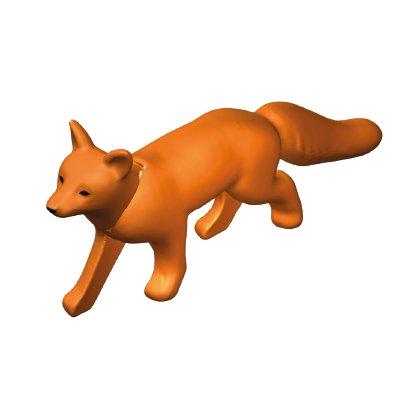 Playmobil 30 66 6490 Dark Orange adult fox