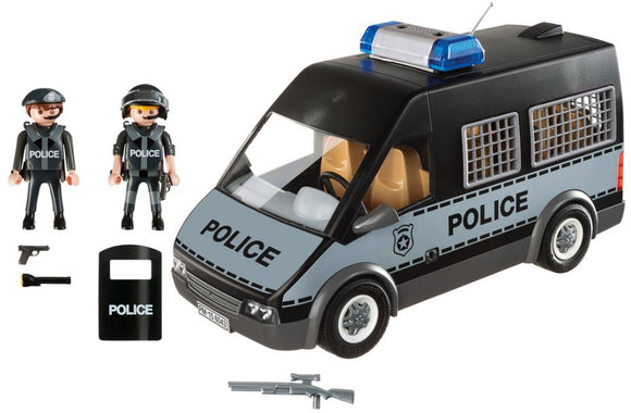 Playmobil 6043 Police Van with Lights and Sound