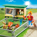 Playmobil 6140 Rabbit Pen with Hutch - BOXED