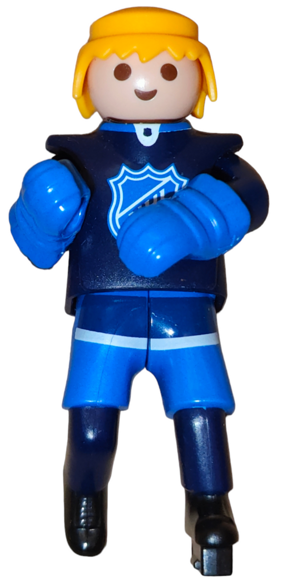 Playmobil 30 00 6213 Hockey Player, NHL Blue, 5068, 9017, 9177