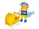Playmobil 4584 Victorian Girl With Carriage