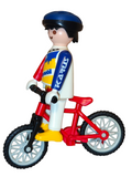 Playmobil 30 66 1460 and 30 00 6290 Red Mountain Bike and Bicyclist 3339