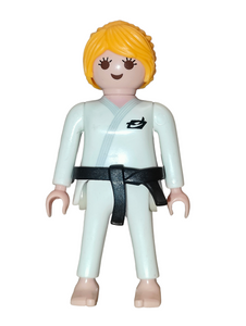 Playmobil 30 14 5470 Judoka, female, blonde, white suit 5194