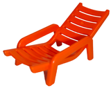 Playmobil 30 24 1630 Orange-red Lawn chair lounger camping bench 3134, 6104