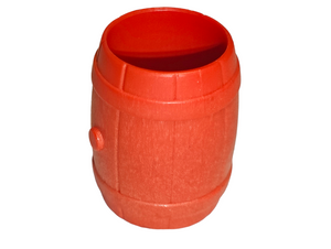 Playmobil 30 27 1640 Red Brown Wooden Barrel 5138 , 5140 , 5413 , 5778 , 5949