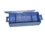 Playmobil 30 61 3530 cobalt blue Crate for rifles with crate lid 3035 , 4072 , 5245 , 5248