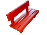 Playmobil 30 02 1860 Red Bench with back 3145, 3416, 3436, 3552, 3556, 3771, 3775, 4300, 4370