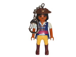 Playmobil Keyring Key chain 30 79 7842 Female Pirate Piratess