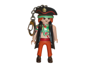 Playmobil Keyring Key chain Pirate with long coat