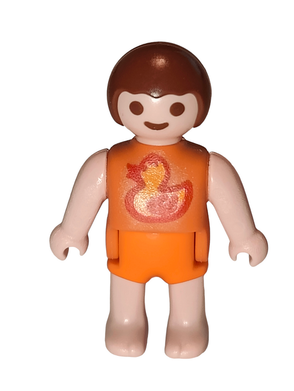 Playmobil 30 12 0360 Baby, orange swimsuit with duck 6530, 5265