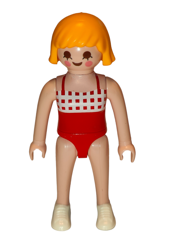 Playmobil 30 14 9660 Mother, blonde, red underclothes, white sneakers 6530