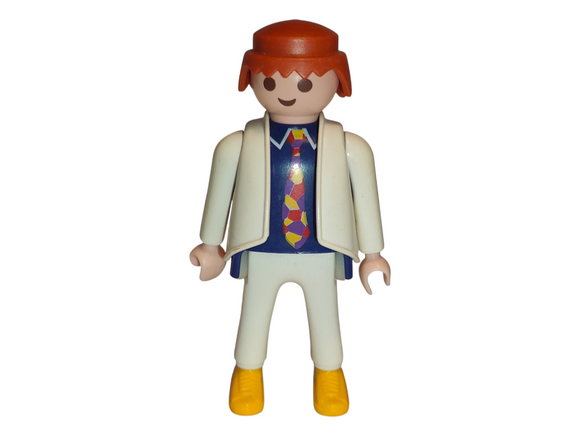 Playmobil 30 00 7350 Doctor, male, brown hair, colourful tie 3980 Hospital Room