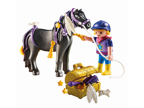 Playmobil 6970 Groomer with Star Pony