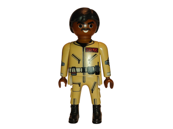 Playmobil 30 00 0324 Ghostbuster Winston Zeddemore (black hair, brown skin, beige uniform) 9220