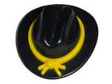 PLAYMOBIL 30 24 3942 black Hat, stetson-style with yellow hat band for Yankee Soldiers 5245 , 5249 , 6274