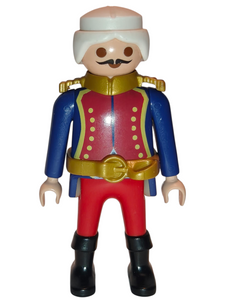Playmobil 30 00 8990 Naval officer, white wig, black boots 3111 , 3133 , 3619 , 7587