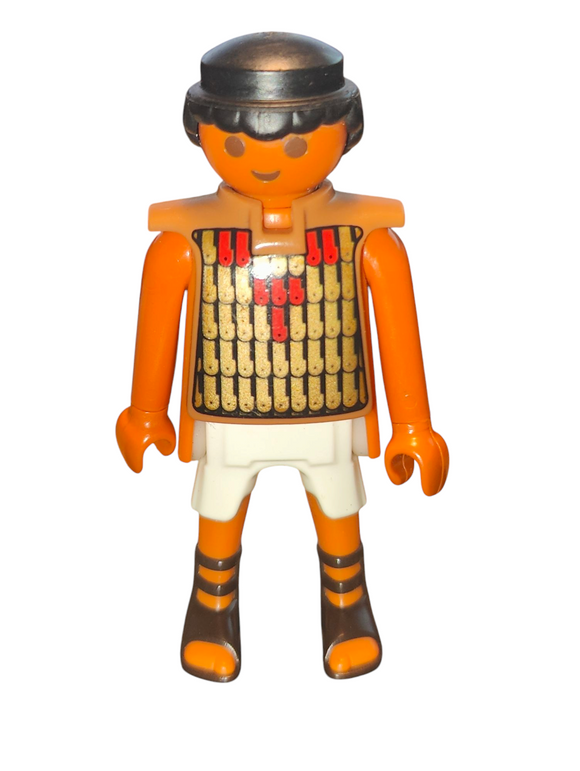Playmobil 30 00 5382 Egyptian soldier, black hair, tan collar 4242