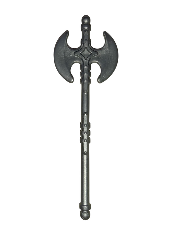 Playmobil 30 20 8962 Grey Long Battleaxe, double curved blade (85mm)