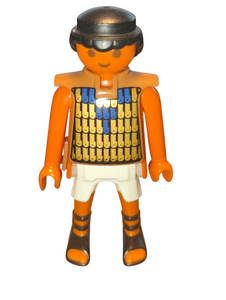 Playmobil 30 00 5532 Egyptian archer, short hair, tan collar 4241