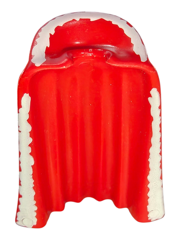 Playmobil 30 62 2510 Red Cloak Cape with white trim, full-length with collar
