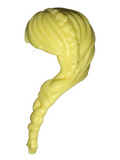 Playmobil 30 06 1182 Female Light Yellow Hair Wig long wrapped ponytail over left shoulder (No Face)