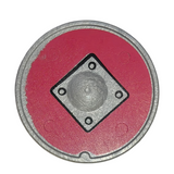 PLAYMOBIL 30 62 8098 Silver Grey Shield, round, smooth surface, Red/Silver design 71087 , 71888