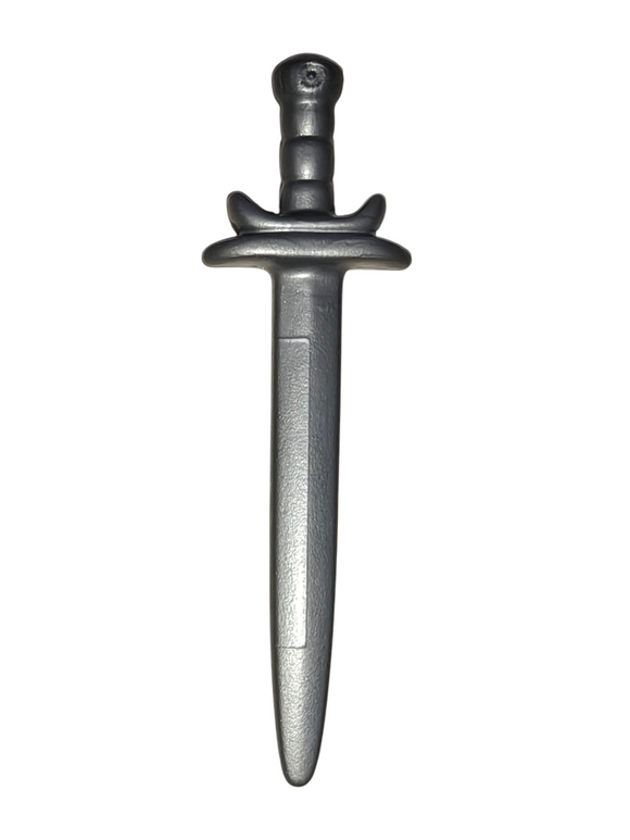 Playmobil 30 07 6420 Grey Sword, guard curves away from blade (OLD VERSION)