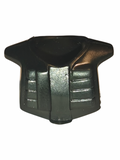 PLAYMOBIL black and silver armoured breastplate