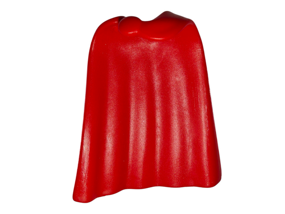 Playmobil 30 26 5890 Red Roman Cloak cape, 3/4-length, with neck band