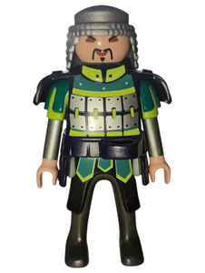 Playmobil 30 00 3133 Green Asian Knight Samurai 5484 Shield Dragon