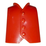 PLAYMOBIL red vest, clips on front