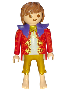 Playmobil 30 00 9553 Fairy man, brown hair, red jacket, bare feet 70000