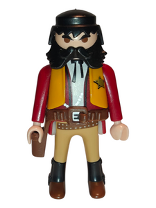 Playmobil Sheriff from 5512 Sheriff and Outlaw Duo Pack