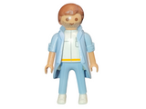 Playmobil 30 00 5164 Doctor, male, brown hair, light blue scrubs with long coat 70190