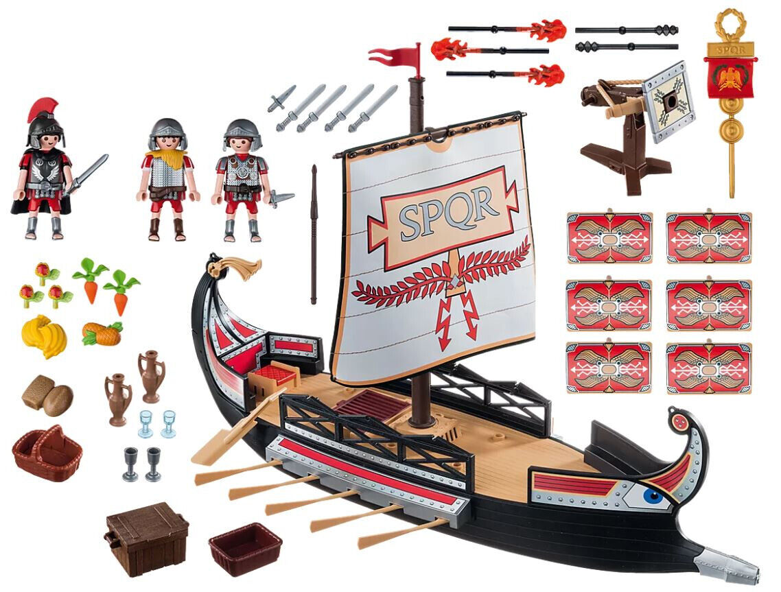 Playmobil spqr ship top