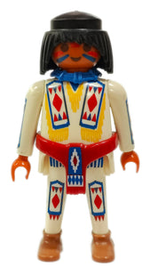 Playmobil 30 00 3954 Native American Indian, white decorated clothes 70062 Special Plus